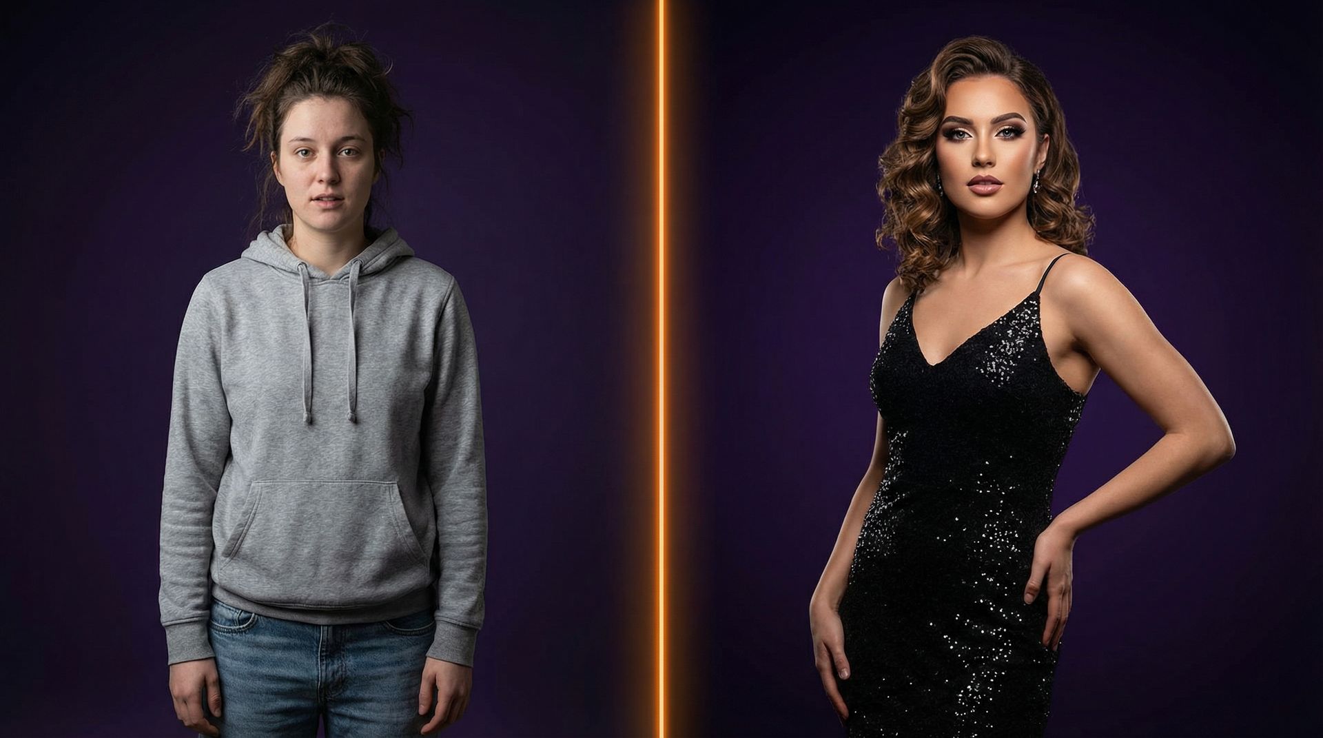 小马拉大车反差变装视频教程